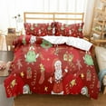 thumbnail image 1 of 3D Digital Printing Santa Claus Christmas Series Children'S Quilt Cover Bedding Three-Piece Set 6 173*218, 1 of 2
