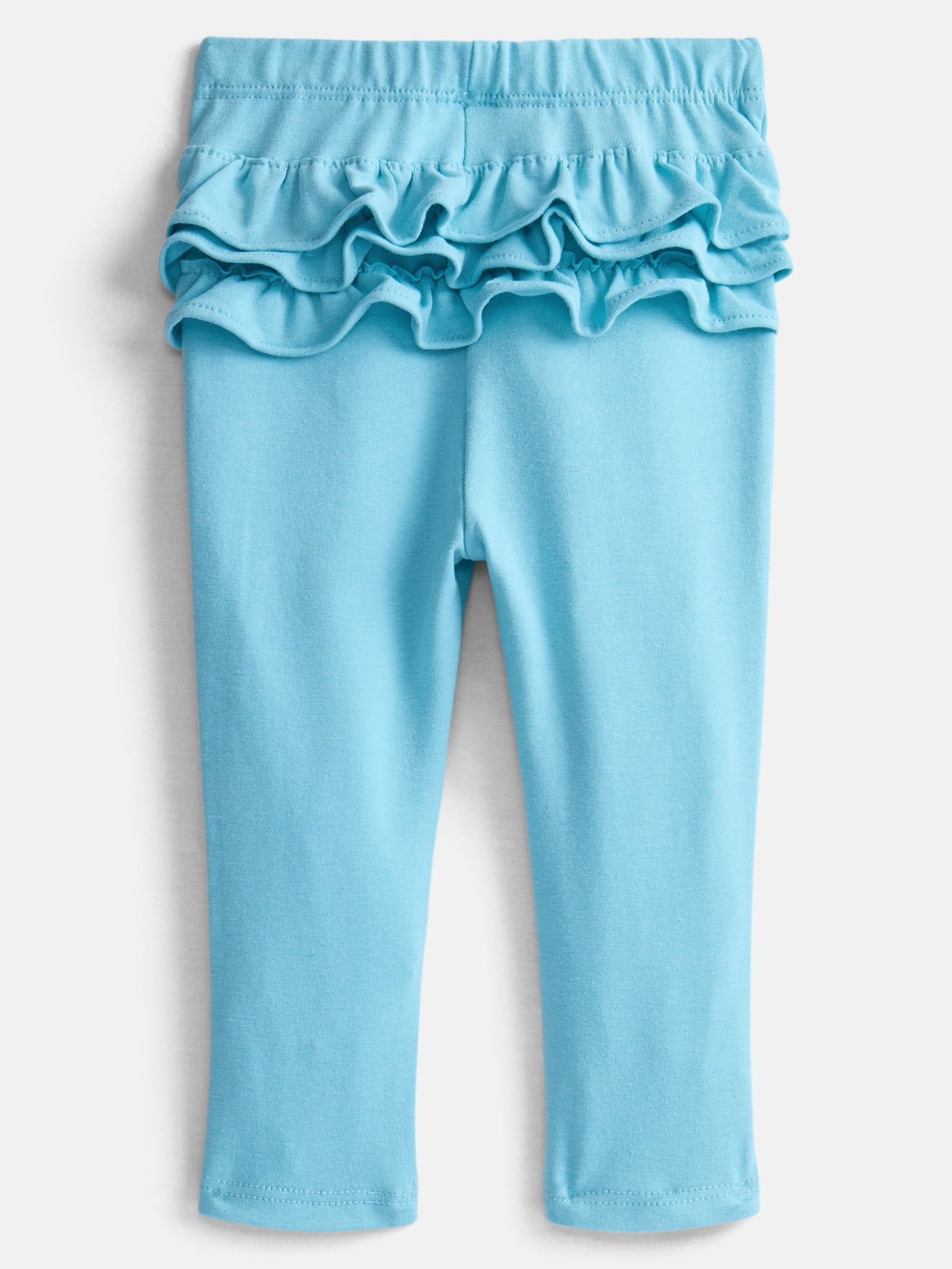Wonder Nation Baby Girls Ruffle Leggings, Sizes 0-24M