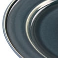 thumbnail image 2 of Martha Stewart Everyday 4 Piece 8.3 Inch Round Stoneware Salad Plate Set in Blue Speckle, 2 of 5