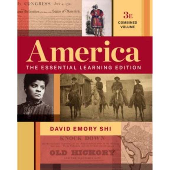 Pre-Owned America : The Essential Learning Edition (Combined Volume) (Paperback) 9780393542677