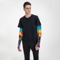 thumbnail image 4 of Balery Colorful Textured Chihuahua Mangas Refrescantes para Brazos para Hombre y Mujer – Transpirables y Absorbentes de Humedad para Mujeres, Hombres y Niños, 4 of 7