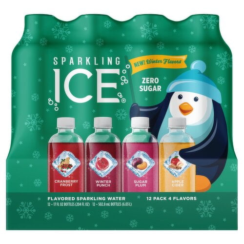 Sparkling Ice® holiday variety pack - 12pk/17 fl oz Bottles