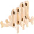 thumbnail image 1 of 4pcs 2 Sizes Wood Easel Display Stand, 5.5''/4.7'' Small Plate Stands Wooden Easel, 1 of 5