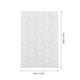 thumbnail image 4 of SHISUYAN 10 Sheets Sublimation Transfer Puzzle Crafts Thermal Transfer Puzzles, 4 of 8