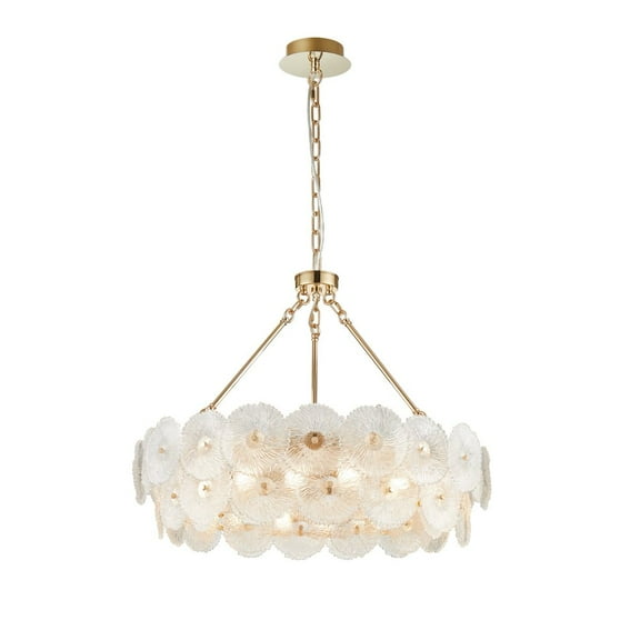 Artcraft Lighting Bloom Collection 18Light 31.5" Chandelier Brass