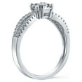 thumbnail image 2 of Bling Jewelry Womens 1CT Round Brilliant Cut CZ Engagement Ring Infinity Band, 2 of 7
