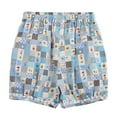 thumbnail image 2 of Richie House Girls' Home Sweet Home Quilt-Style Shorts RH0276, 2 of 4