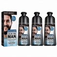 thumbnail image 1 of Mild Beard Dye Cream for Men, Non-Irritating Formula, Easy Application, 1-3 Pieces per Pack, 1 of 5