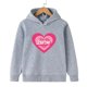 thumbnail image 3 of Sudadera con capucha de forro polar con estampado de dibujos animados de Barbie para niña, sudadera Kawaii de manga larga, ropa para bebé, primavera y otoño, 3 of 5