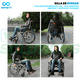thumbnail image 5 of Silla De Ruedas Infinity Todo Terreno Con Respaldo Plegable Soporta 120 kg Infinity Todo Terreno plegable, 5 of 5