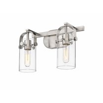 Innovations Lighting - Pilaster II Cylinder - 2 Light Bath Vanity In Industrial