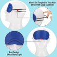 thumbnail image 3 of 12 Pieces Multicolor Eye Mask Cover Lightweight Blindfold Sleep Mask With Nose Pad And Elastic Straps For Kids Women Men, 12 Colors, 3 of 5