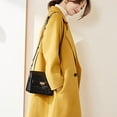 thumbnail image 3 of Maydear Women's Autumn Woolen Coat, The Collar of the Suit is Medium-length Double-faced Wool Coat, 3 of 5