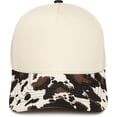 thumbnail image 7 of Two Tone Vintage Snapback Hat - Cow Print/Beige, 7 of 7