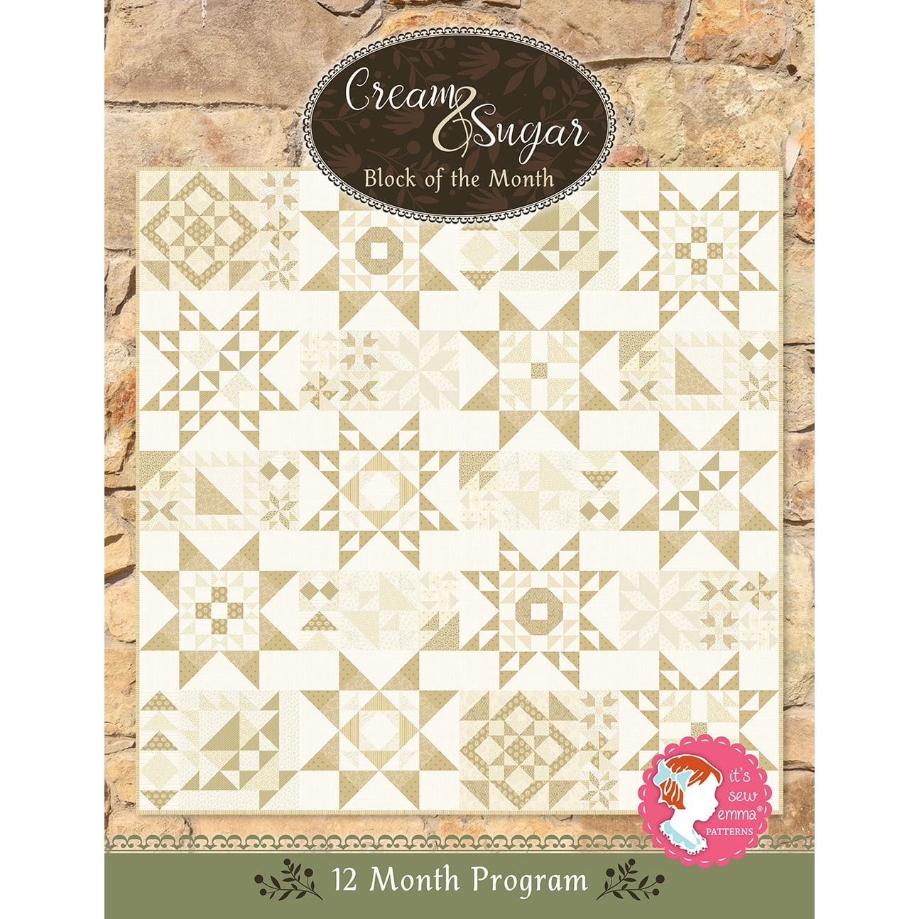 Cream and Sugar Quilt Book by It's Sew Emma