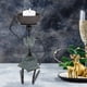 thumbnail image 5 of Candelabro de hierro hecho a mano con forma de mujer, decoración clásica para el hogar (negro), inspiración africana, 5 of 7