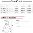thumbnail image 3 of Summer Dresses for Women V Neck Solid Tank Dress Button Down Elastic Waist Casual Loose A-Line Flowy Beach Mini Dress, 3 of 6