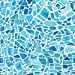 thumbnail image 3 of Home Decor Line CR-68415 Blue Mosaic Premium Window Film, 3 of 5