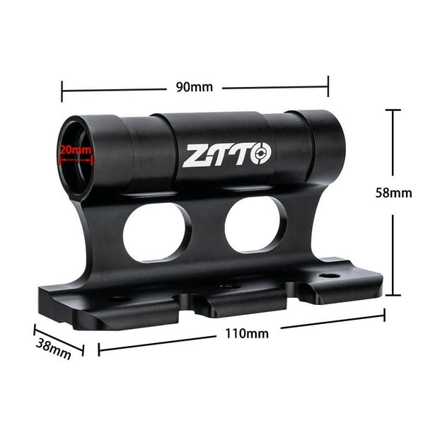 ZTTO support de fourche de vélo à dégagement rapide à travers les  porte-essieux bloc de fourche avant porte-bagages de toit de voiture pour  5x100mm 12x100mm 15x100mm 15x110mm 