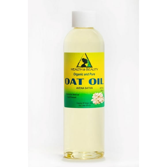 Oat oil carrier cold pressed natural fresh 100% pure 4 oz