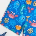 thumbnail image 5 of TOWED22 Baby Boys Swim Set Short/Long Sleeve Rash Guard Set for Toddler Boys Two Piece Bathing Suits Swimwear(Blue,3-4 Y), 5 of 6