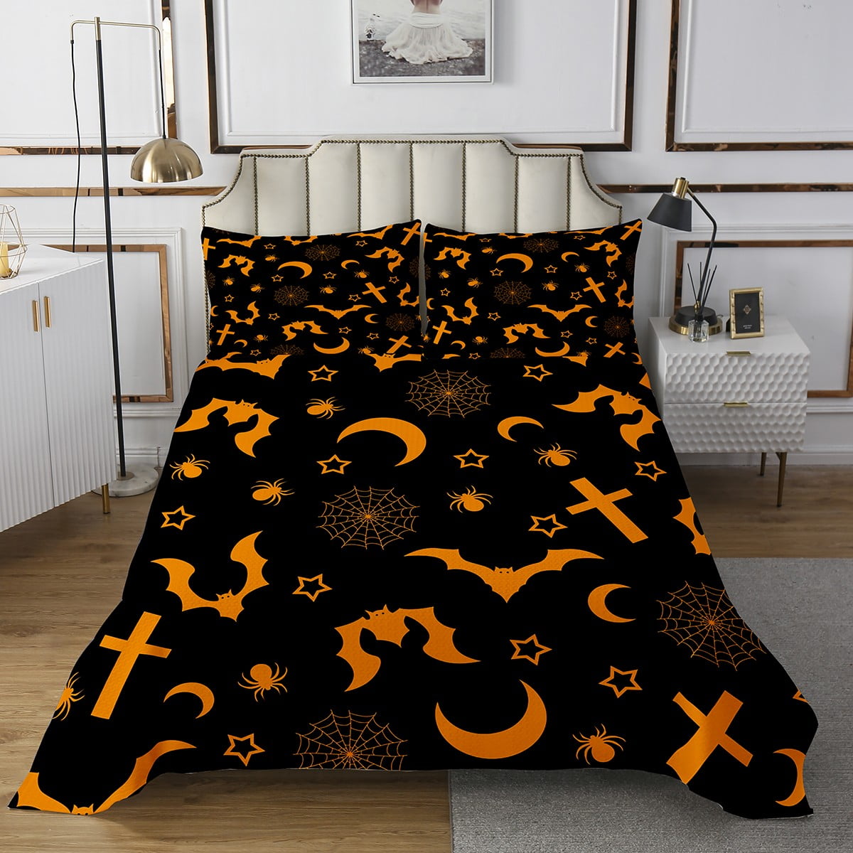 Couverture Chaude En Flanelle Avec Tête De Mort Pour La Chambre à