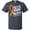 Navy Blue, variant on Never Stop Fighting Leukemia Awareness Orange Ribbon T-Shirt