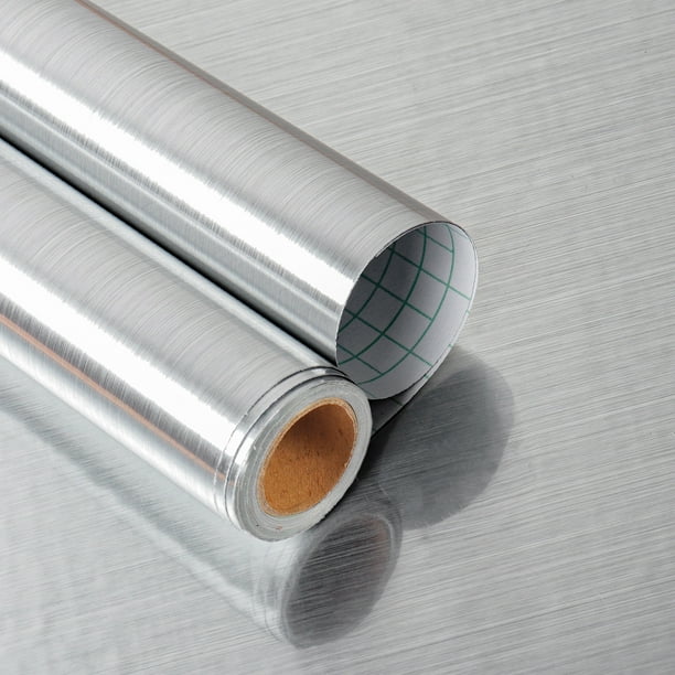 Yenhome Stainless Steel Contact Paper for Kitchen Self Adhesive