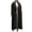 Black, variant on Lovskoo Women's Pea Coat Casual Trendy Solid Color Long Suit Collar Woolen Coat Beige