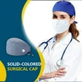 thumbnail image 2 of Sombreros De Operación Doctor Servicio De Larga Duración Color Puro Opaco Pulido Profesional Colores Surtidos Uniforme De Trabajo Gorras De Trabajo 3 Uds Kearding AP008659-11, 2 of 6