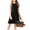 Black, variant on Arshiner Girls Summer Dress Halter Neck Sundress A-Line Swing Party Dresses