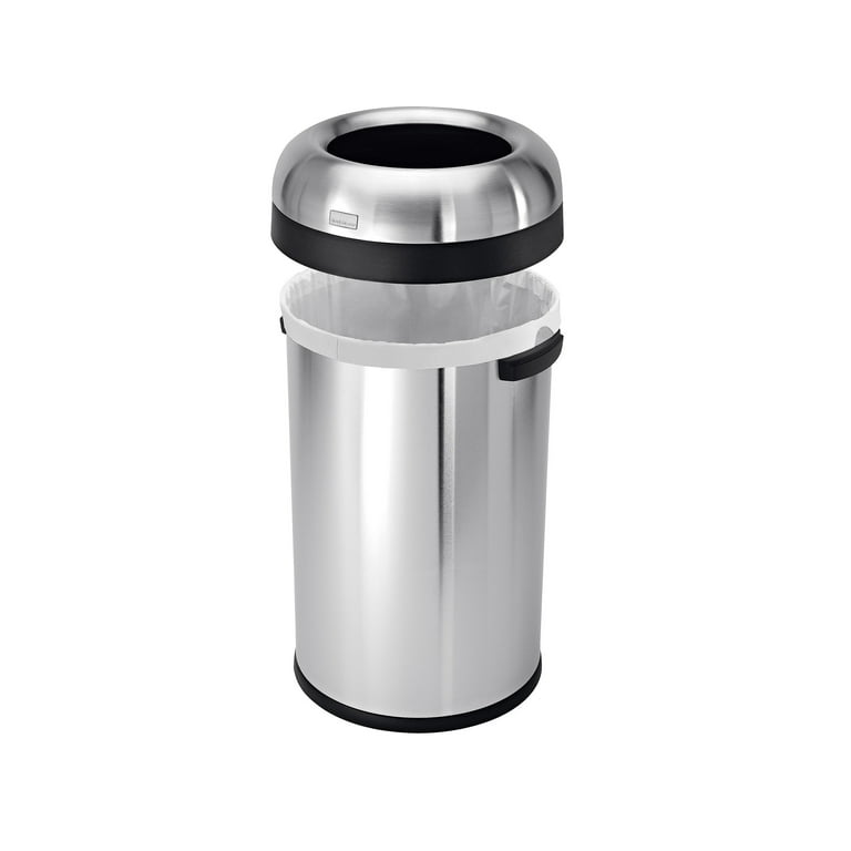 HUMAN MADE STEEL TRASH CAN 2個セット simplehuman 80L Bullet Open Top Trash Can, Commercial Grade