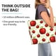 thumbnail image 2 of Balery Fruit Apples Bolsa Tote Estilo Estético con Cremalleras, Bolsa de Hombro, Bolsa de Compras Grande y Plegable, 2 of 8