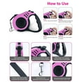 thumbnail image 3 of Durable 3M Nylon Automatic Retractable Dog Leash For Small Medium Dogs Puppy Cat Traction Leash, 3 of 10