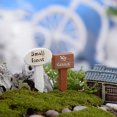 thumbnail image 4 of Yesbay Fingerpost Ornament 1Pc Cute Fingerpost Mini Garden Landscape Miniature Ornaments DIY Scenery, 4 of 8