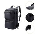 thumbnail image 6 of Segolike Portable Travel Backpack Knapsack with Shoes Compartment for Outdoor Activities Black, 6 of 8