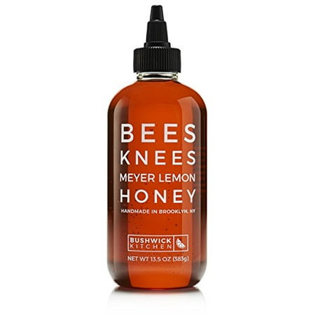 

Bushwick Kitchen Bees Knees Meyer Lemon Honey Wildflower Honey Infused with a Bright Squeeze of Citrus 13.5 Ounce Bottle