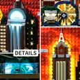 thumbnail image 2 of Kyglaring LED Light Kit for Lego The Animated Series Gotham City Building Set, 76271 Model Compatible, LEGO Lighting Set, No Models, 2 of 6