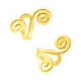 thumbnail image 1 of Redempat Women Clip Earrings Beautiful Jewelry Decorations Solid Color Chic Non-piercing Earring Fashion Decor Accessory Golden, 1 of 6