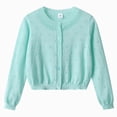 thumbnail image 2 of Gibobby Sweater Unisex Toddler Baby Girls 0-12 Months 2t 3t 4t 5t Toddler Long Sleeve Button Front Cardigan Sweaters Casual Kids Fall Winter Clothes(4-5 Years,Light Blue), 2 of 5