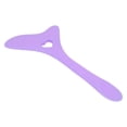 thumbnail image 4 of Plantilla de delineador de ojos, silicona profesional, para rímel, lápiz labial, herramienta aplicadora de maquillaje para maquilladores, color morado, 4 of 14