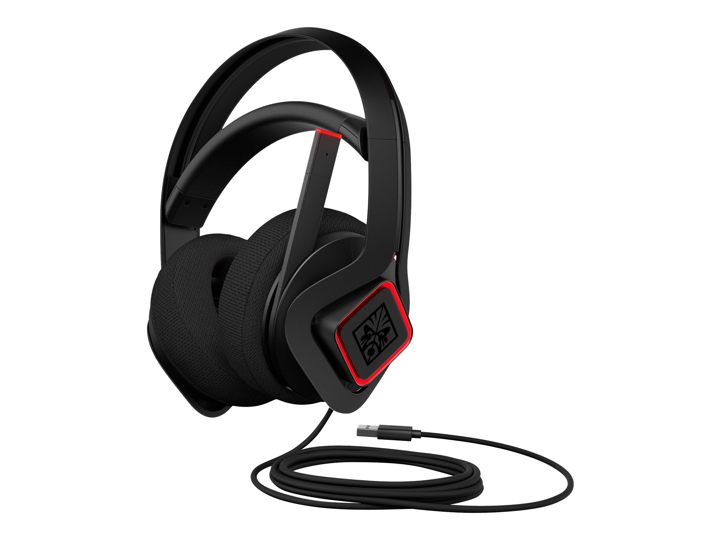 OMEN by HP Mindframe Prime Headset Headset full size wired USB black for OMEN by HP