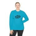 thumbnail image 4 of Who Rescued Who!? Dog Design Unisex Lightweight Long Sleeve Tee, 4 of 4