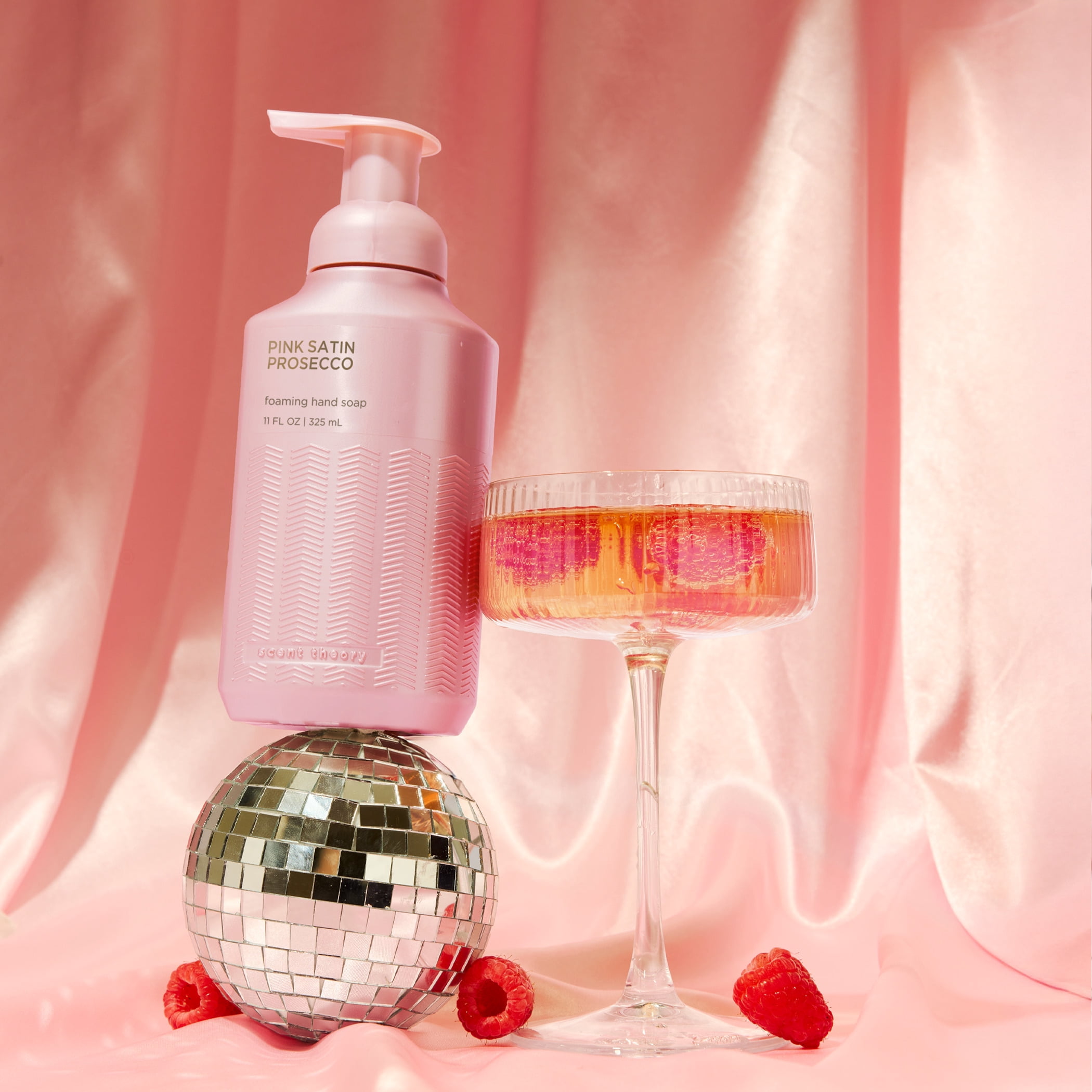 Scent Theory Foaming Hand Soap, Pink Satin Prosecco, 11 fl oz