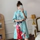 thumbnail image 1 of Elegante vestido ajustado con estampado de linda niña mejorado Cheongsam joven ajustado cómodo, 1 of 5