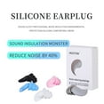 thumbnail image 5 of JoyMoreHome Ear Plugs, Reusable Silicone Earplugs, Ear Protection for Showering Swimming Bathing Surfing and Other Water Sports, 5 of 5