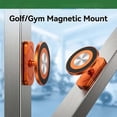 thumbnail image 2 of Horivan Magnetic Phone Stand Double Sided Holder for Gym Rack Golf Cart and Metal Surfaces, 2 of 3
