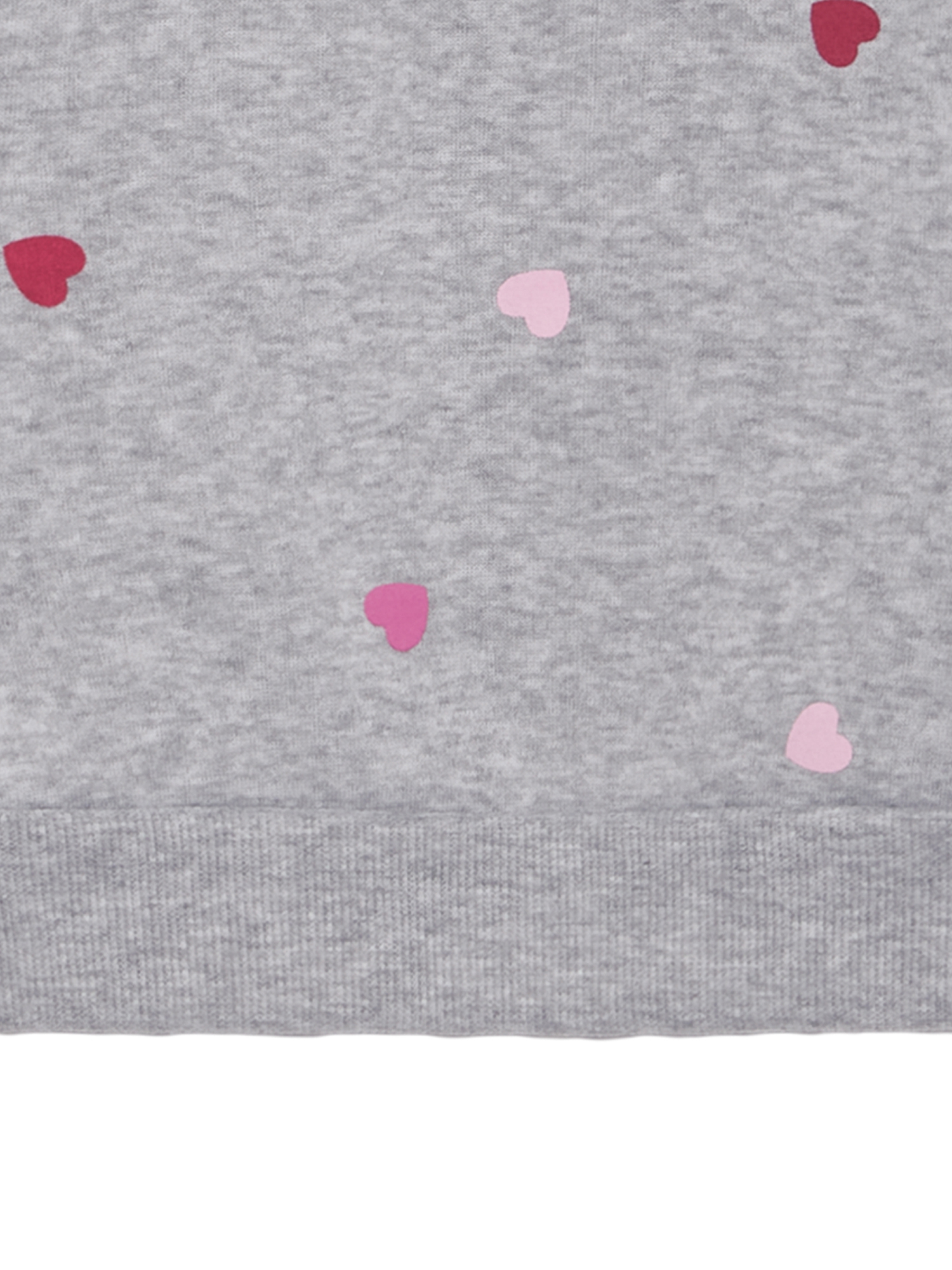 Way to Celebrate Girls' Valentine's Day Fleece Sweatshirt and Pant Set, Sizes 4-18 & Plus