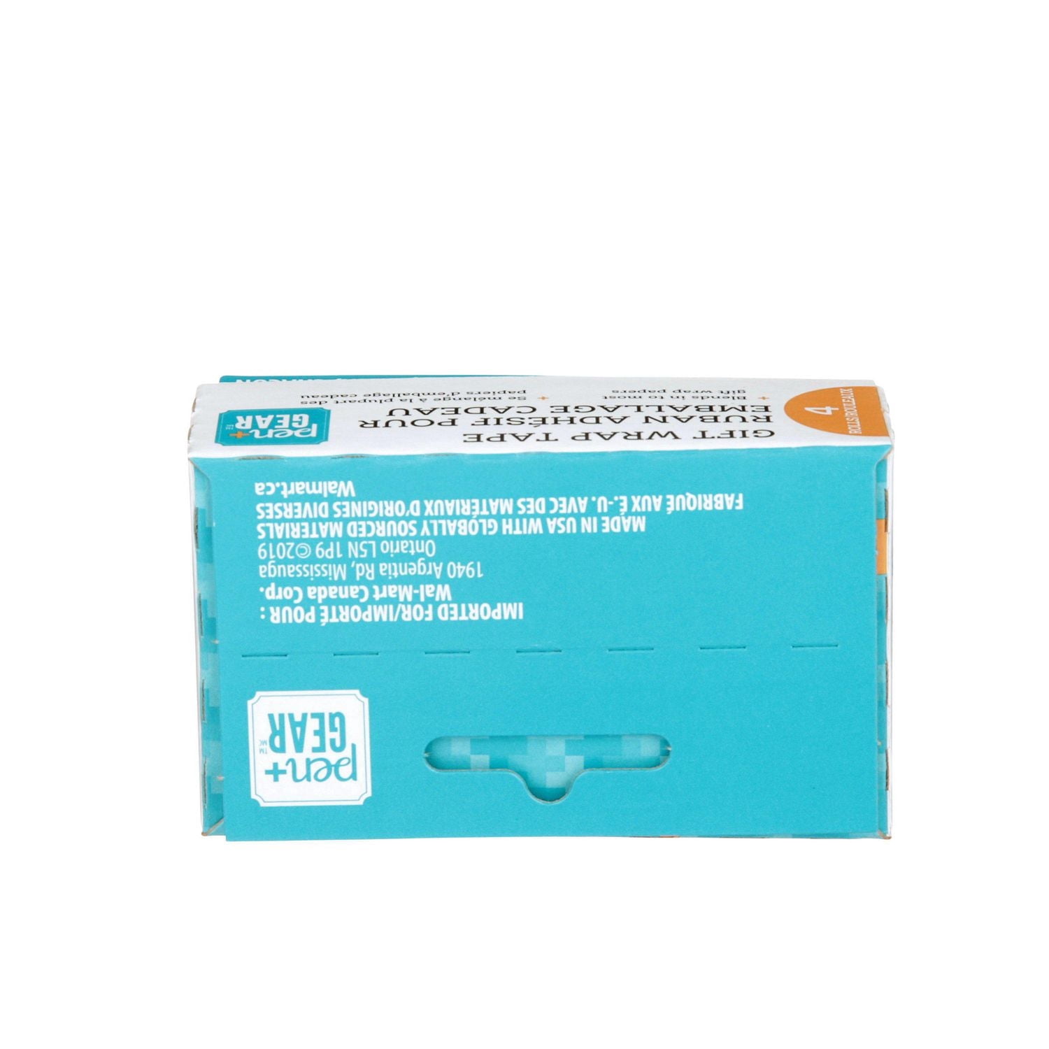 Bac de Ruban Pen & Gear®, WM-GWD3411C4-C, pour Walmart, 4/paquet