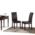 thumbnail image 2 of Simpli Home Acadian Parson Dining Chair (Set of 2) in Tanners Brown, 2 of 12
